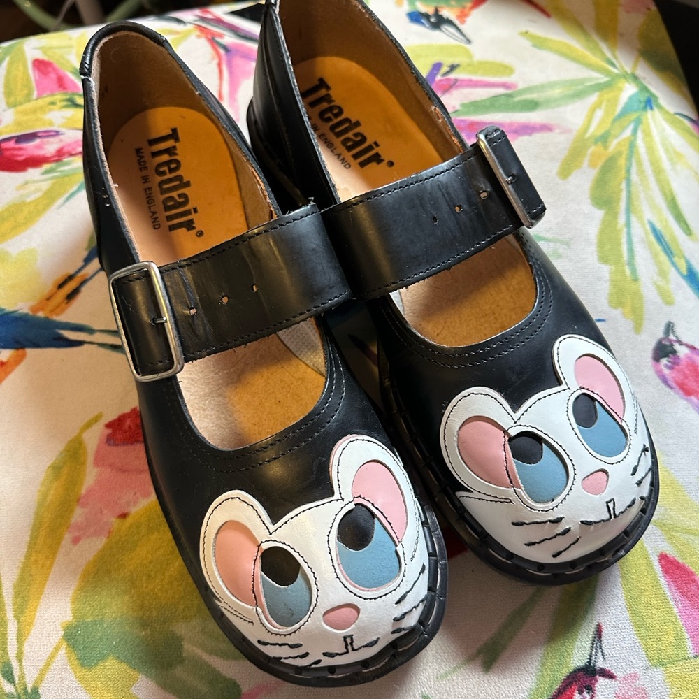 Tredair vintage Mouse Shoes Mary Jane’s women’s 12 men’s 10 tuk doc martens